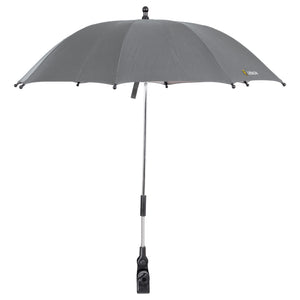 Regenschirm für den Kinderwagen – Grau