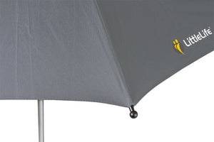 Regenschirm für den Kinderwagen – Grau