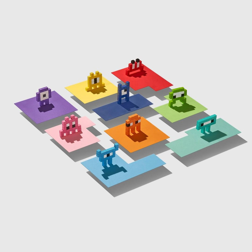 Magnetische Bausteine Mini Monster IZ