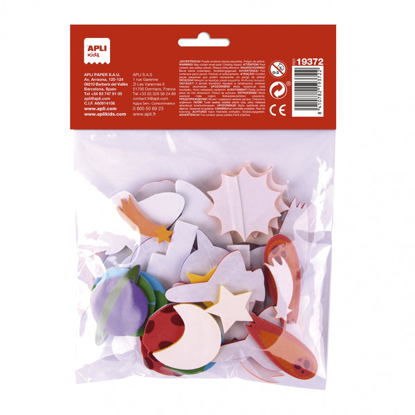 Aufkleber aus EVA-Schaumstoff – Weltraum - Tublu.de