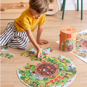 Runde Puzzles in einer Tube – Biosphäre 5+ - Tublu.de