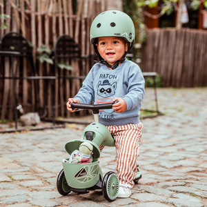 Laufrad und Fahrrad 2in1 Highwaykick 1 Lifestyle  1-5 Jahre - Green Lines - Tublu.de