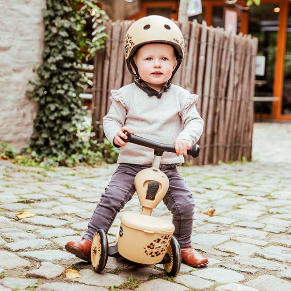 Laufrad und Fahrrad 2in1 Highwaykick 1 Lifestyle  1-5 Jahre - Leopard - Tublu.de