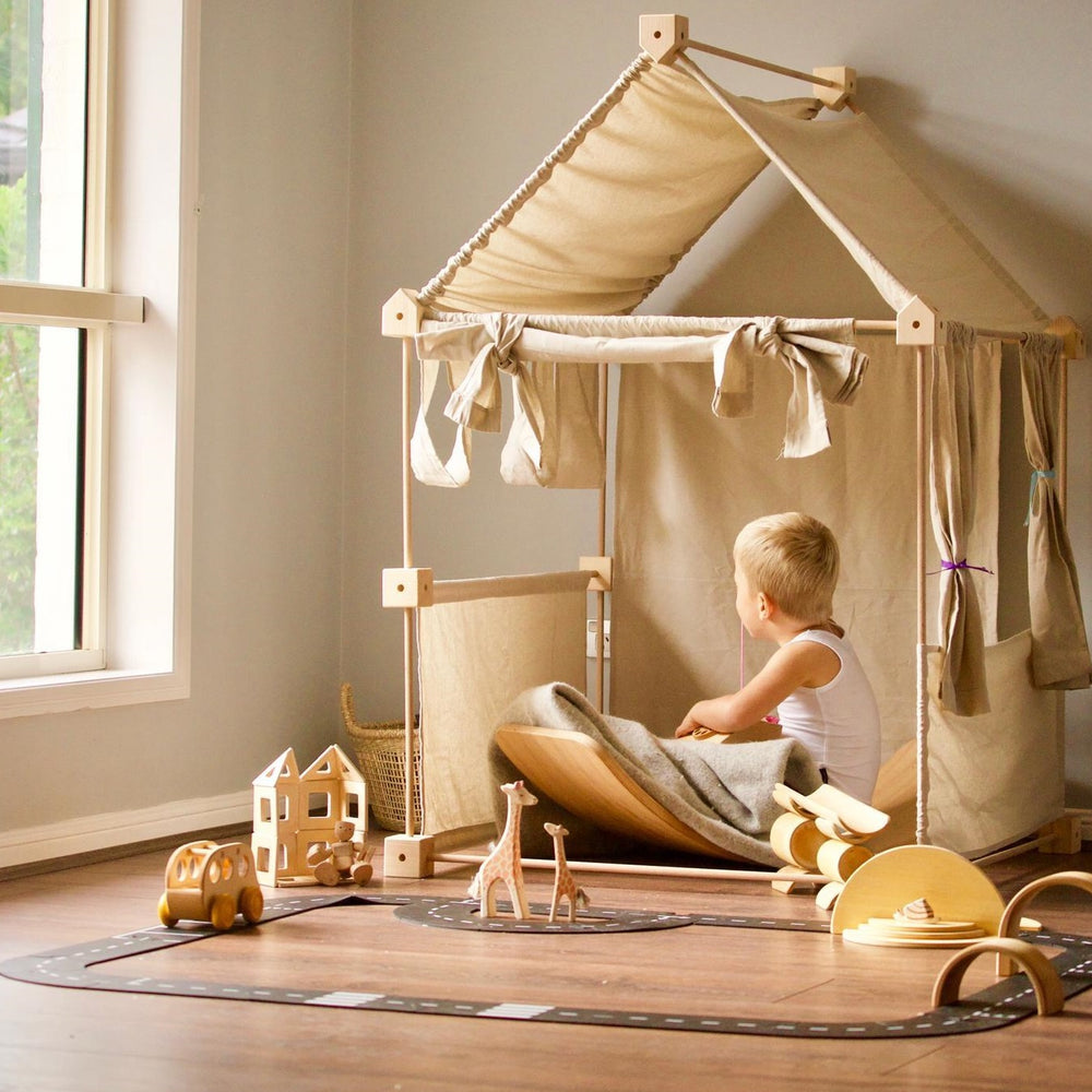 Große Holzbausteine Maxi Kernel Kreema – 44 Stk.