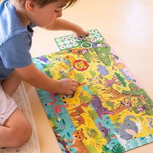 Beobachtungspuzzle – Im Dschungel 60 Teile 4+ - Tublu.de