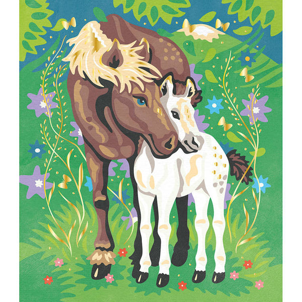 Kreatives Malen nach Zahlen - Pferde 7+ - Tublu.de