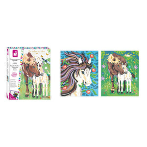 Kreatives Malen nach Zahlen - Pferde 7+ - Tublu.de