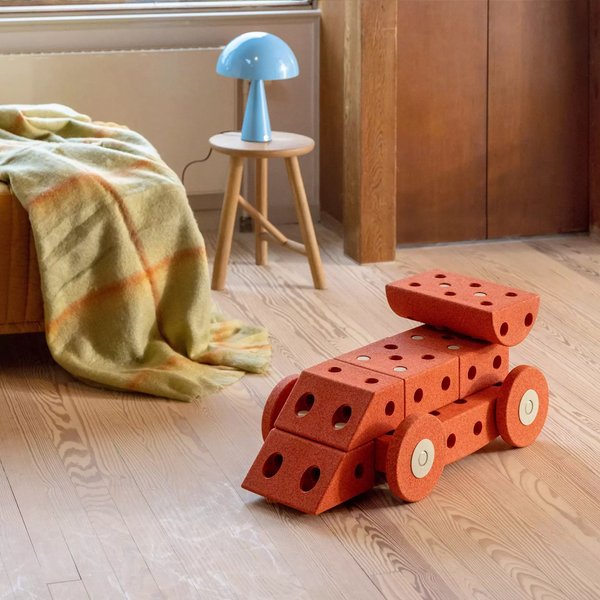 Kreative Bausteine zur Förderung der Grobmotorik Dreamer Set – orange 25 in 1 - Tublu.de