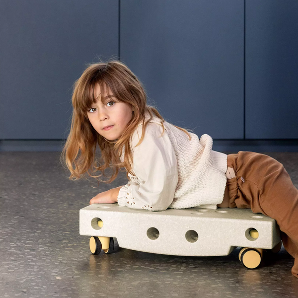 Kreative Bausteine zur Förderung der Grobmotorik Curiosity Set – sandgrau 10 in 1