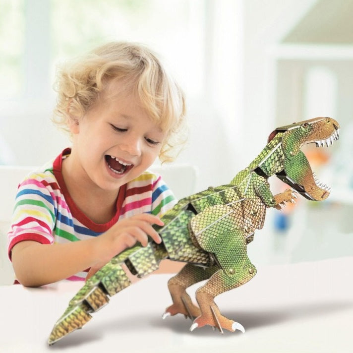 Großes Modell zum Zusammenbauen – T-Rex-Dinosaurier