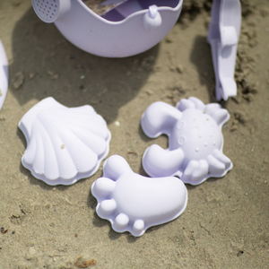 Silikon-Sandförmchen, 4 Stück – Lila - Tublu.de