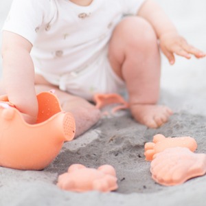 Silikon-Sandformen, 4 Stück – Koralle - Tublu.de