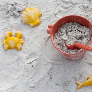 Silikon-Sandformen, 4 Stück – Senfgelb - Tublu.de