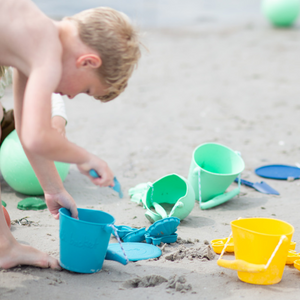 Zusammenklappbarer Eimer für Wasser und Sand – Mint - Tublu.de