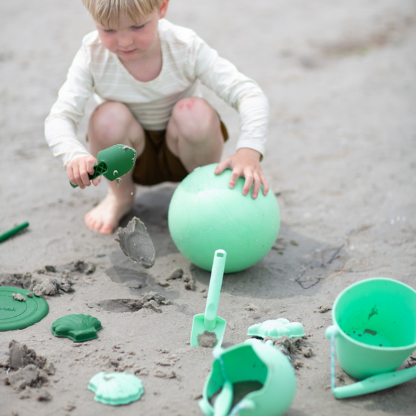 Zusammenklappbarer Eimer für Wasser und Sand – Mint - Tublu.de