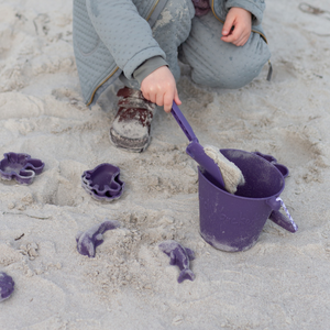 Zusammenklappbarer Eimer für Wasser und Sand – Violett - Tublu.de