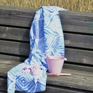 Zusammenklappbarer Eimer für Wasser und Sand – Puderrosa - Tublu.de