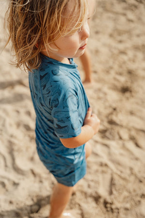 Badeanzug 86/92 – Sea Life Blue - Tublu.de