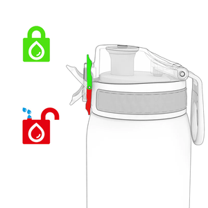 Trinkflasche für Kinder 500 ml - Einhorn-Regenbogen