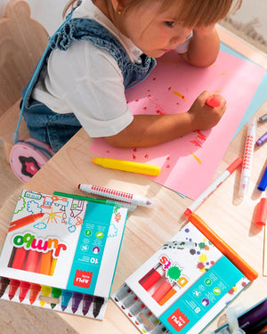 Jumbo-Filzstifte – 10 Farben - Tublu.de