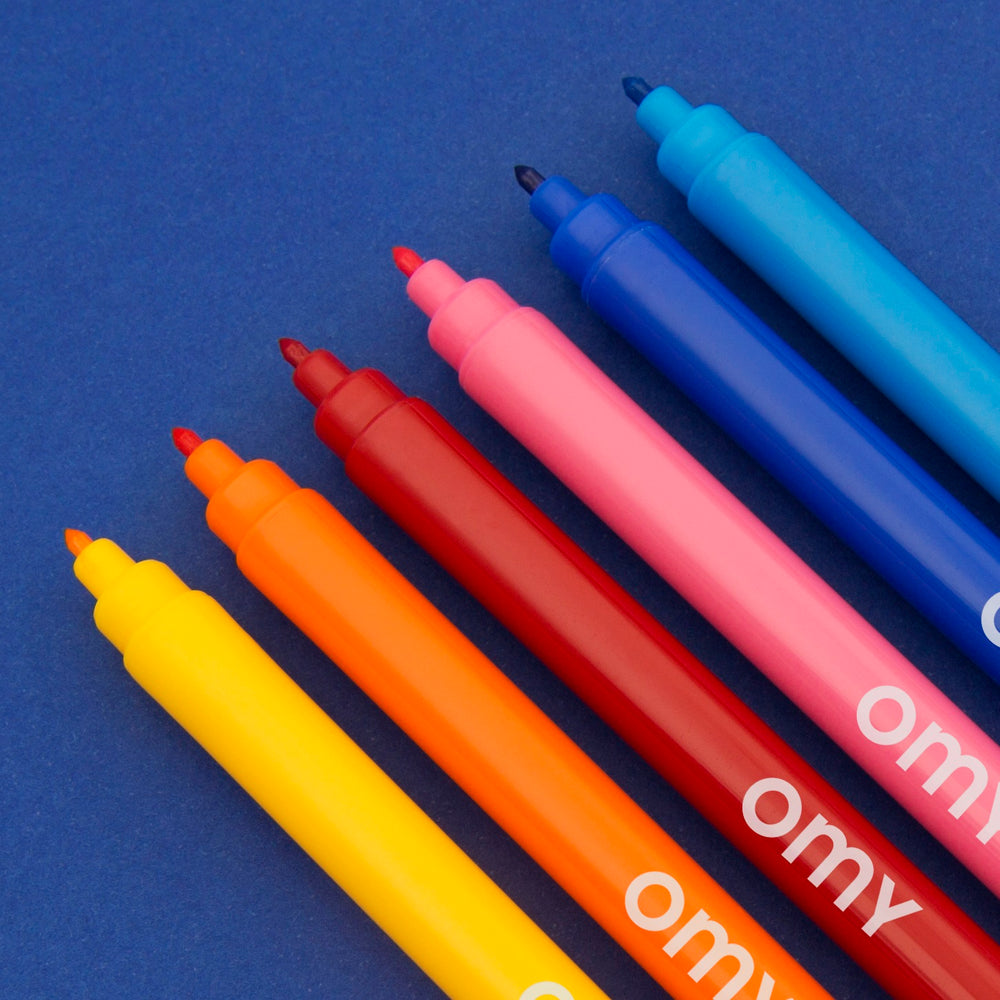 Abwaschbare Filzstifte, 16 Stück - Tublu.de