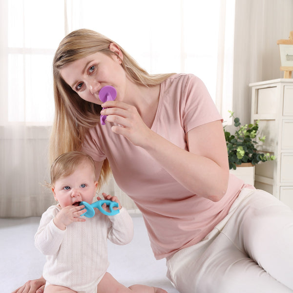 Beißring – Tanzender Elefant Lila - Tublu.de