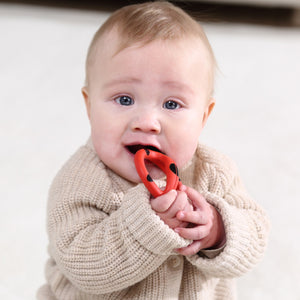 Trainingszahnbürste – Marienkäfer Dori 3–8 Monate - Tublu.de