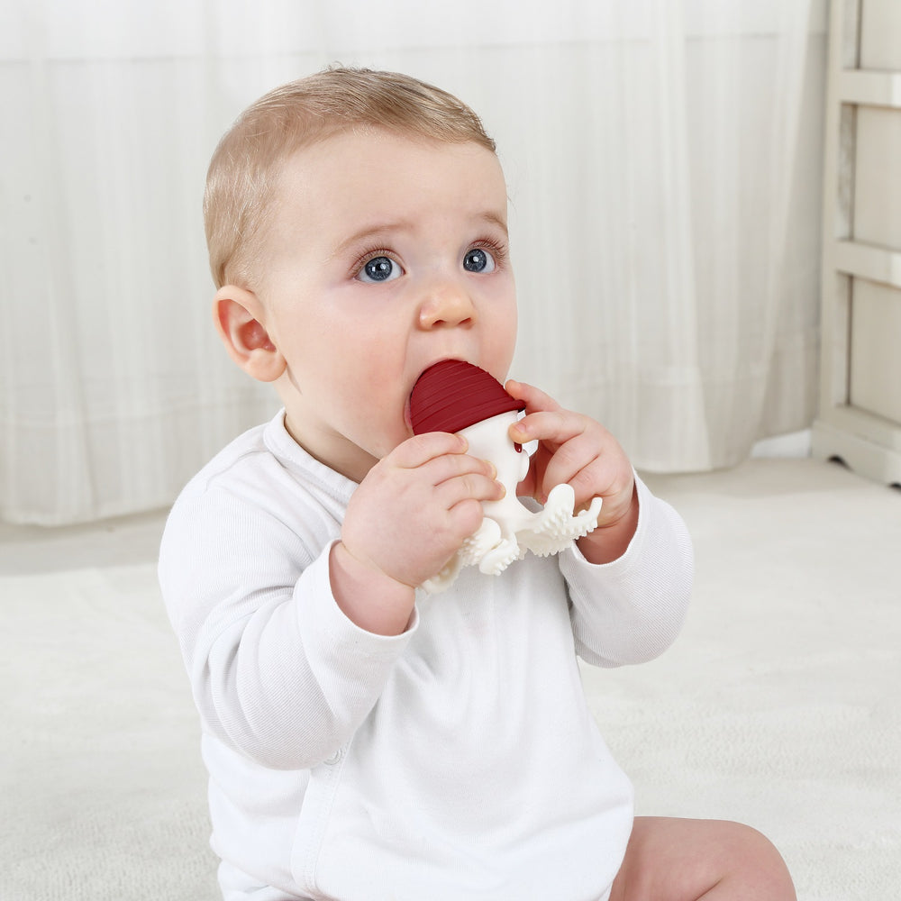 Beißring – Krake Chimney Red - Tublu.de