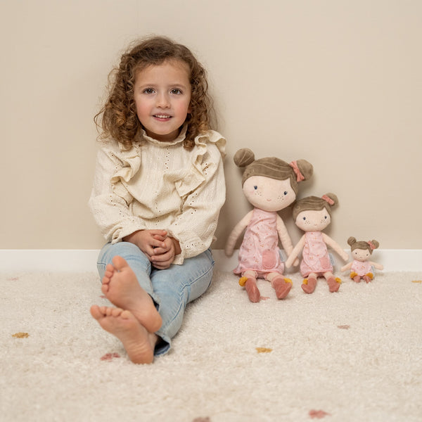 Puppe – Mädchen Rosa 10 cm - Tublu.de