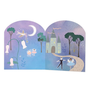 Zestaw naklejek wielokrotnego użytku Floss&Rock - Baletnice - Tublu.de