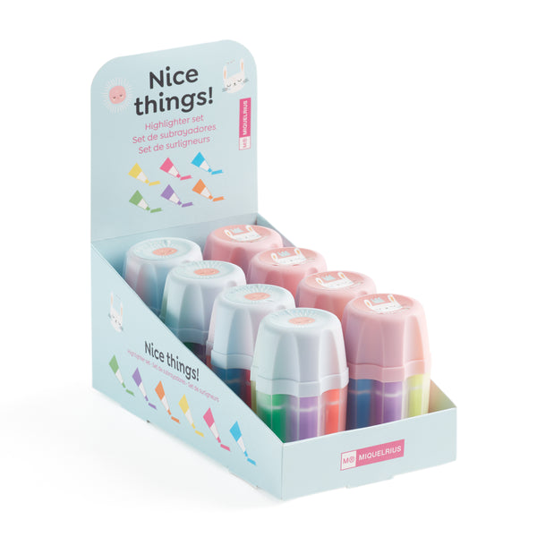 Textmarker – Kaninchen, 6 Stück