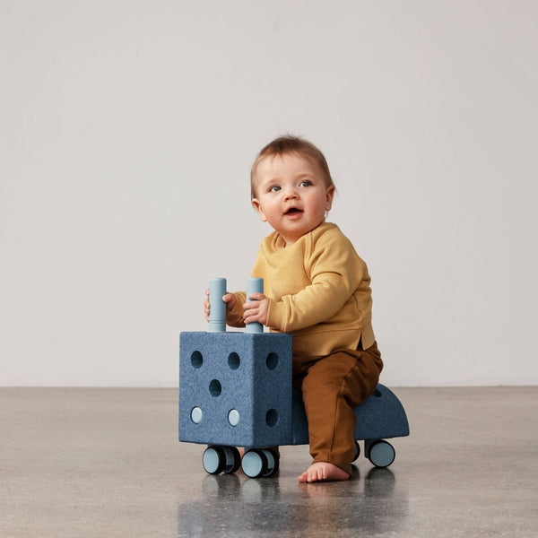 Kreative Bausteine zur Förderung der Grobmotorik Tiny Ride – blau - Tublu.de