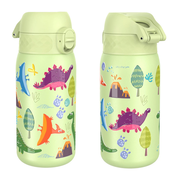 Edelstahl-Trinkflasche 400 ml - Dino