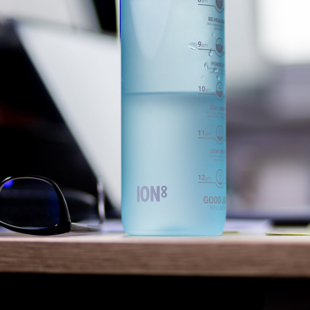 Trinkflasche 1000 ml - Motivator Blau