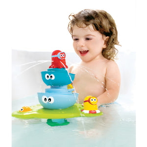 Badespielzeug – Springbrunnen mit Booten - Tublu.de