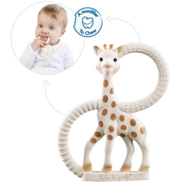 Weicher Beißring Sophie die Giraffe  - So'Pure - Tublu.de