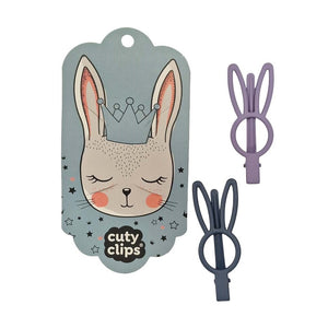 Haarclips Cuty Clips - Bunny Eyes Lila-Blau