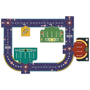 Kartonpuzzle Crazy Motors – Die Straße - Tublu.de