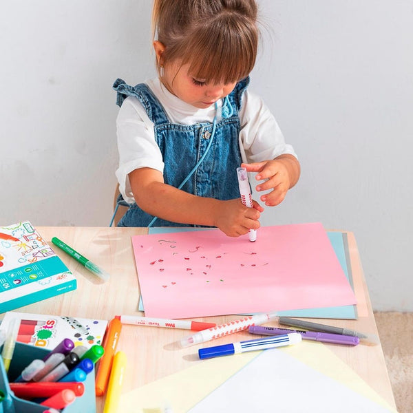 Filzstifte mit Punktspitze – 8 Farben - Tublu.de