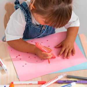 Jumbo-Filzstifte – 10 Farben - Tublu.de