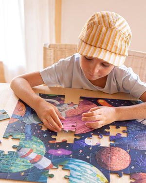 Im Dunkeln leuchtendes Puzzle – Sonnensystem 5+ - Tublu.de