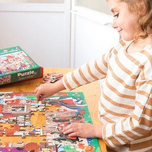 Beobachtungspuzzle – Schloss 104 Teile 5+ - Tublu.de