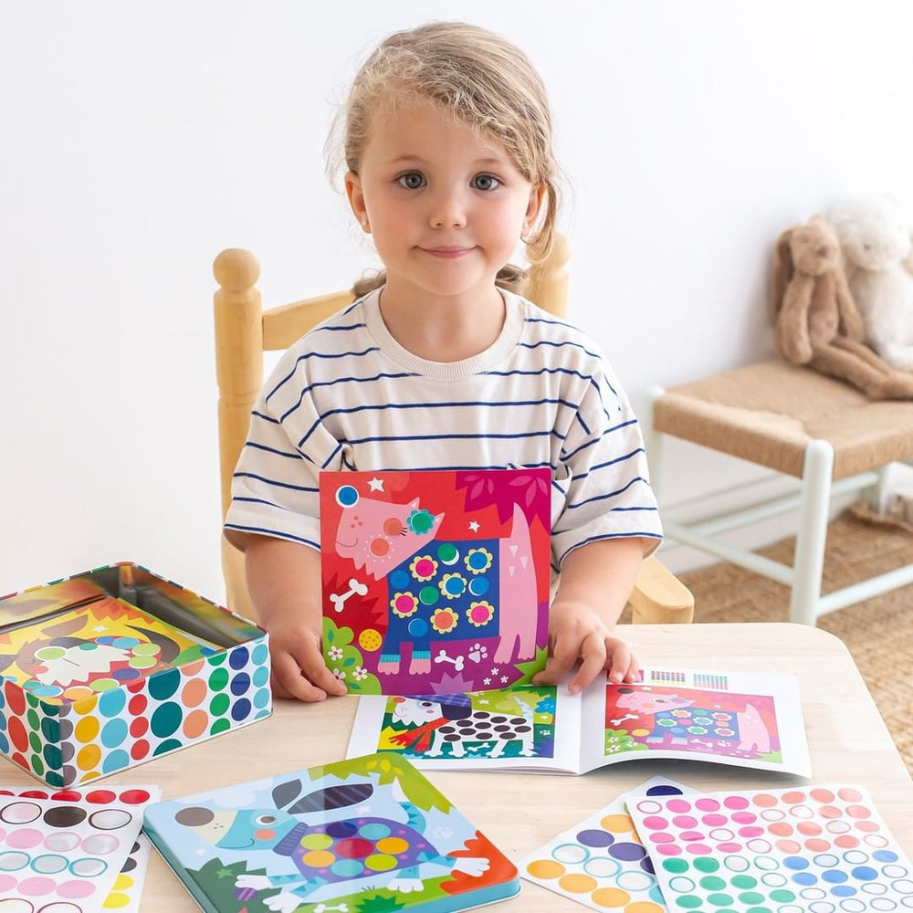 Kreativset mit Stickern – Hund - Tublu.de