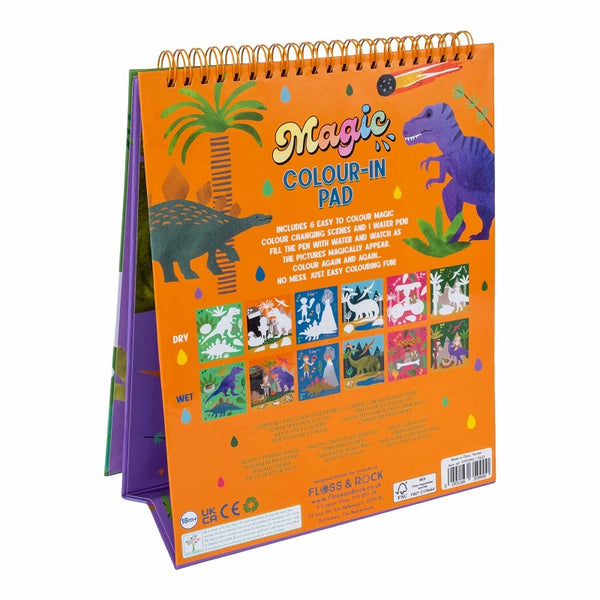 Magisches Aquarellbuch mit Unterstützung - Dinosaurier - Tublu.de