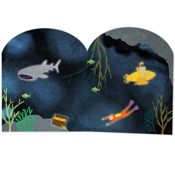 Wiederverwendbares Stickerset - Unterwasserwelt - Tublu.de