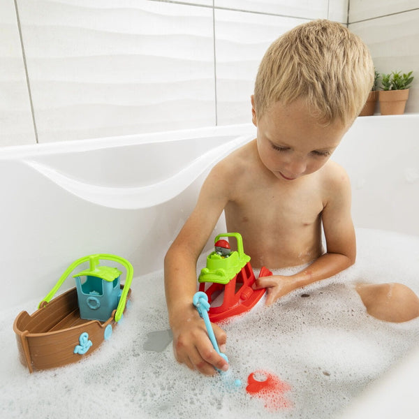 Fischerboot – 3-in-1 Badespielzeug - Tublu.de