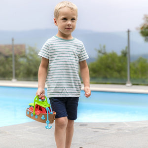 Fischerboot – 3-in-1 Badespielzeug - Tublu.de