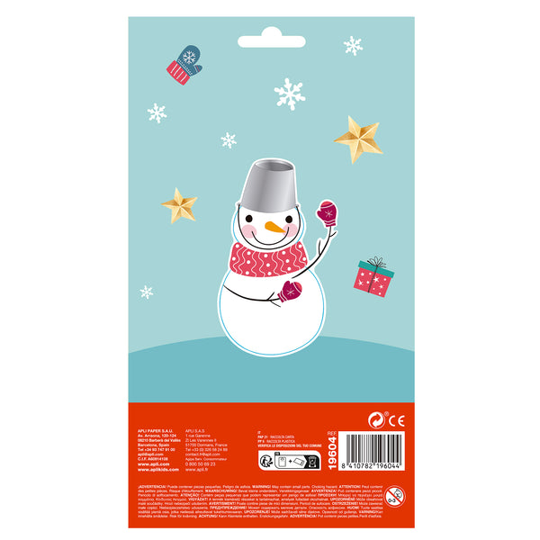 Weihnachtsaufkleber – Weihnachtskugeln, Schneemann - Tublu.de