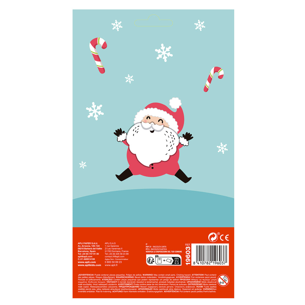 Weihnachtsaufkleber – Weihnachtskugeln, Weihnachtsmann - Tublu.de