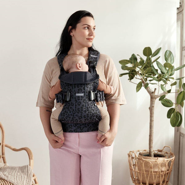 Babytrage ONE AIR 3D Mesh – Anthrazit/Leopard